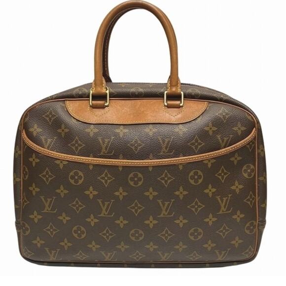 Louis Vuitton Monogram Deauville MM Bag ✨ - Picture 1 of 14